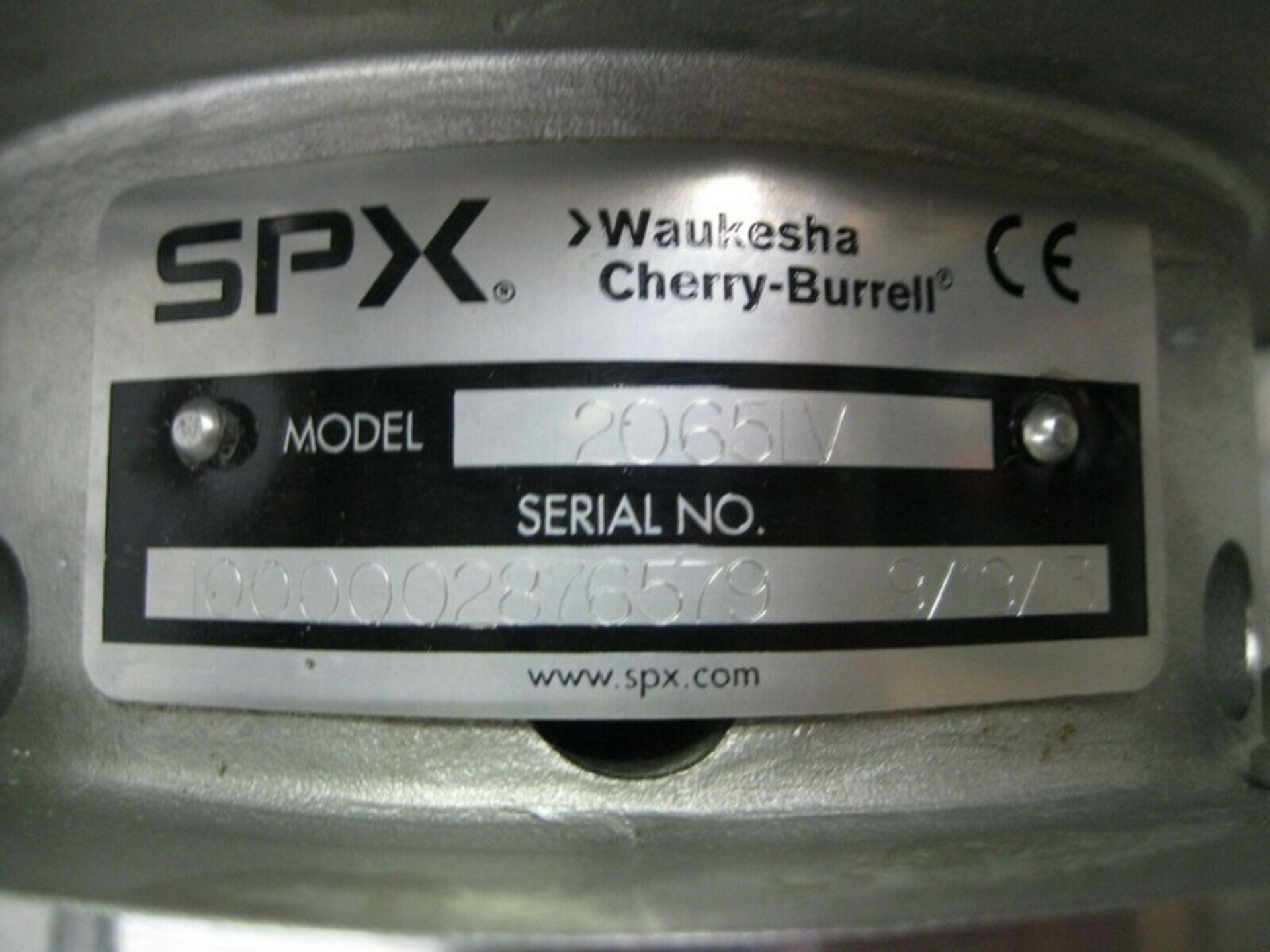 2" x 1-1/2" Waukesha Cherry-Burrell SPX 2065LV Centrifugal Pump NEW - Bild 8 aus 8