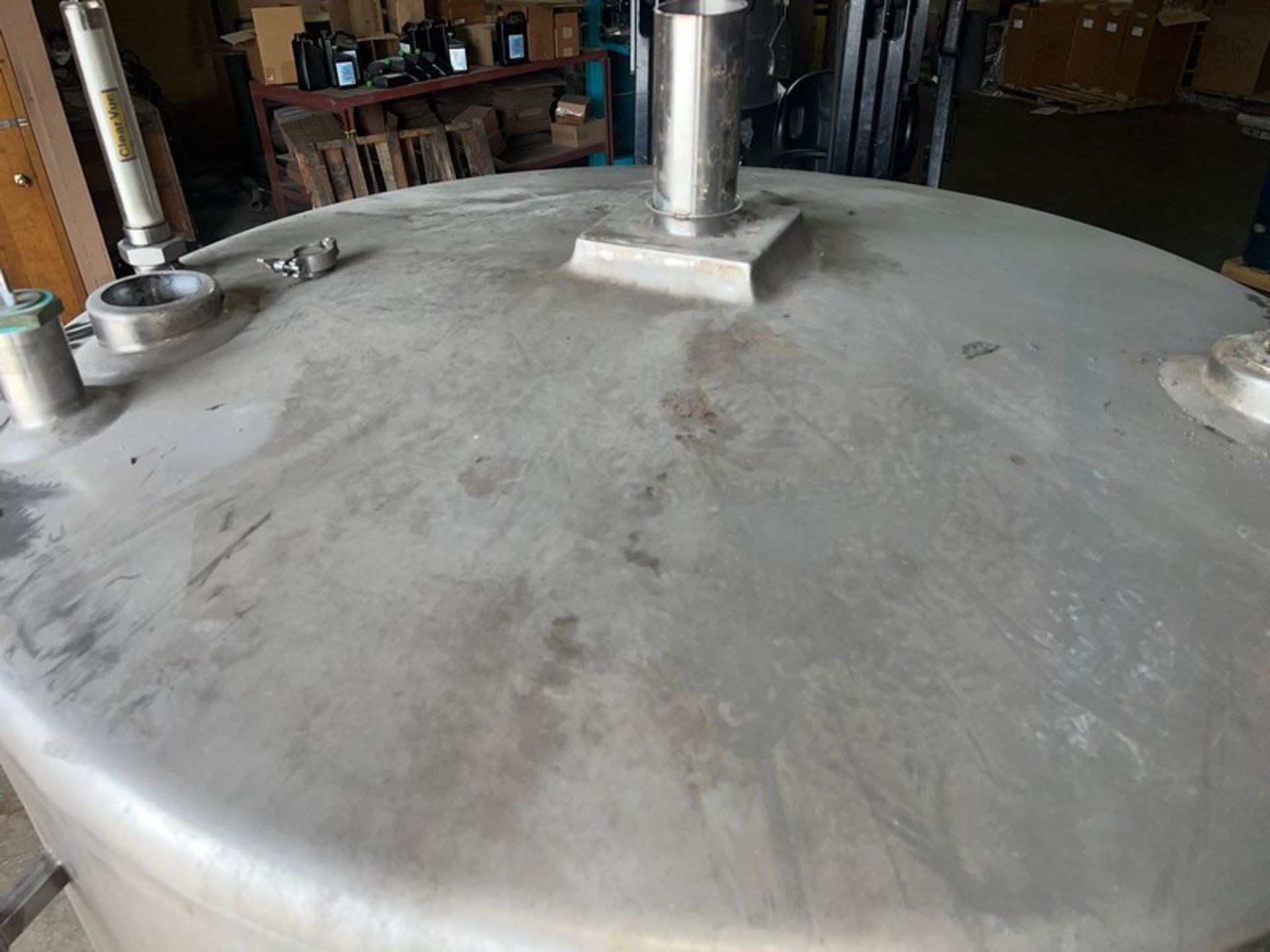 Mojonnier 500 Gallon Stainless Steel Jacketed Insulated Tank- (LOCATED IN IOWA, Free RIGGING and - Image 6 of 8