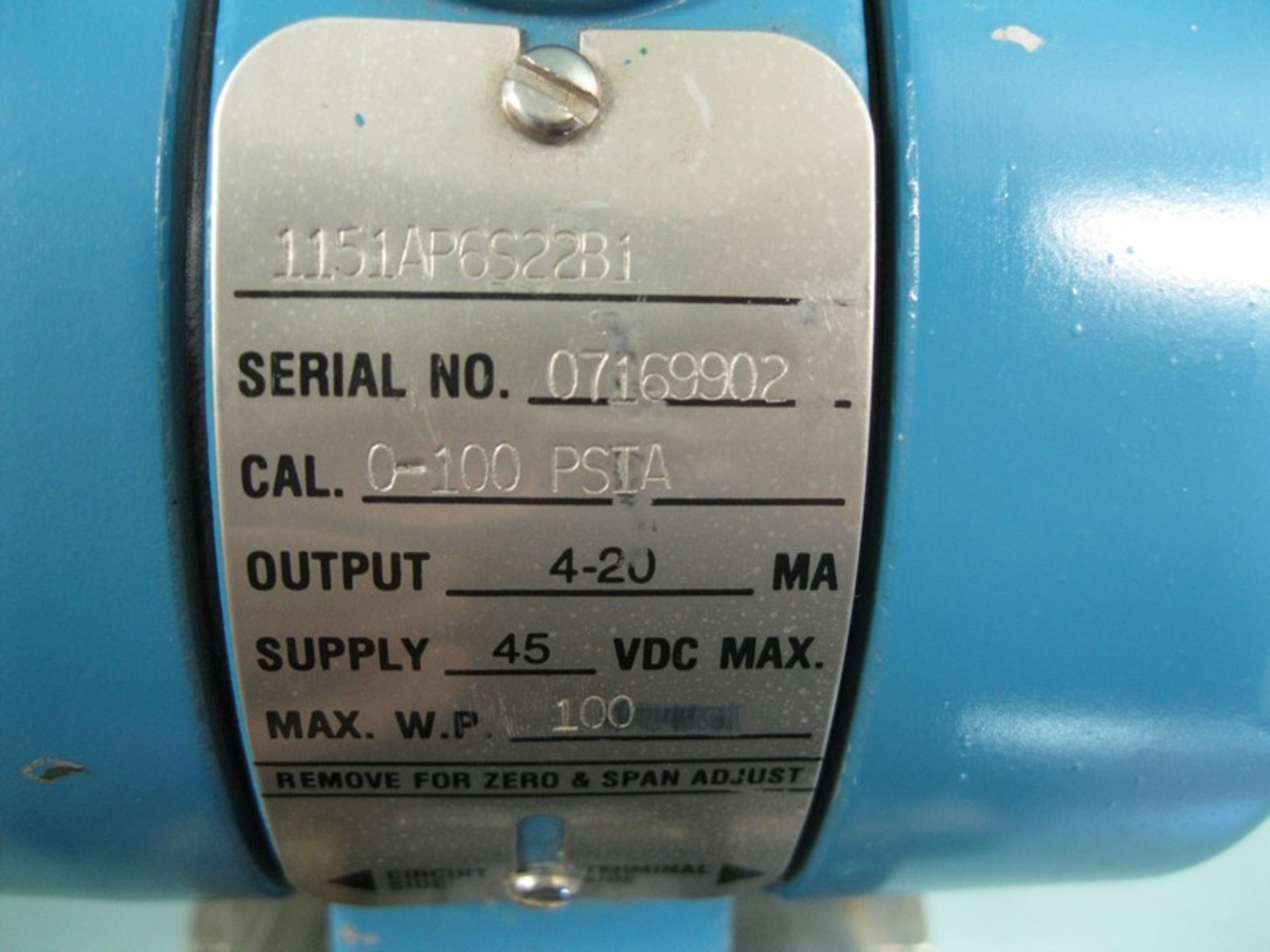 Lot (3) Rosemount 1151 AP 6S22B1 Pressure Transmitter (NOTE: Packing and Palletizing Can Be - Image 4 of 4