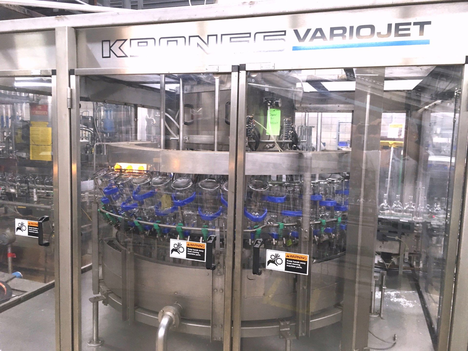Krones VarioJet Rinser, S/N 562-256, 480 Volts, 3 Phase, with Double Door Control Cabinet, with - Image 5 of 21