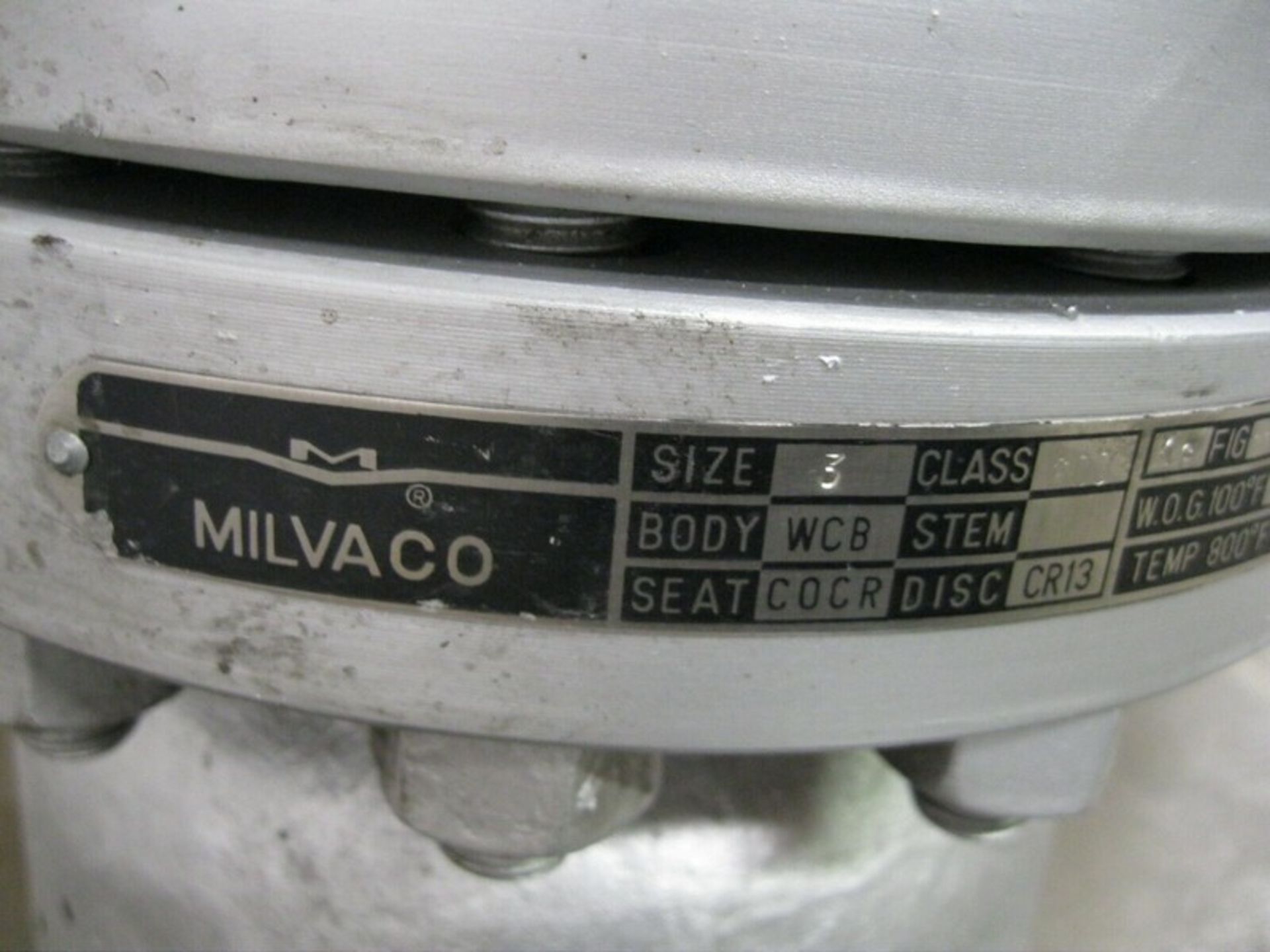 Lot (3) 3" 600# Milwaukee Milvaco Flanged WCB 6070CB2 Swing Check Valve NEW (NOTE: Packing and - Image 4 of 5