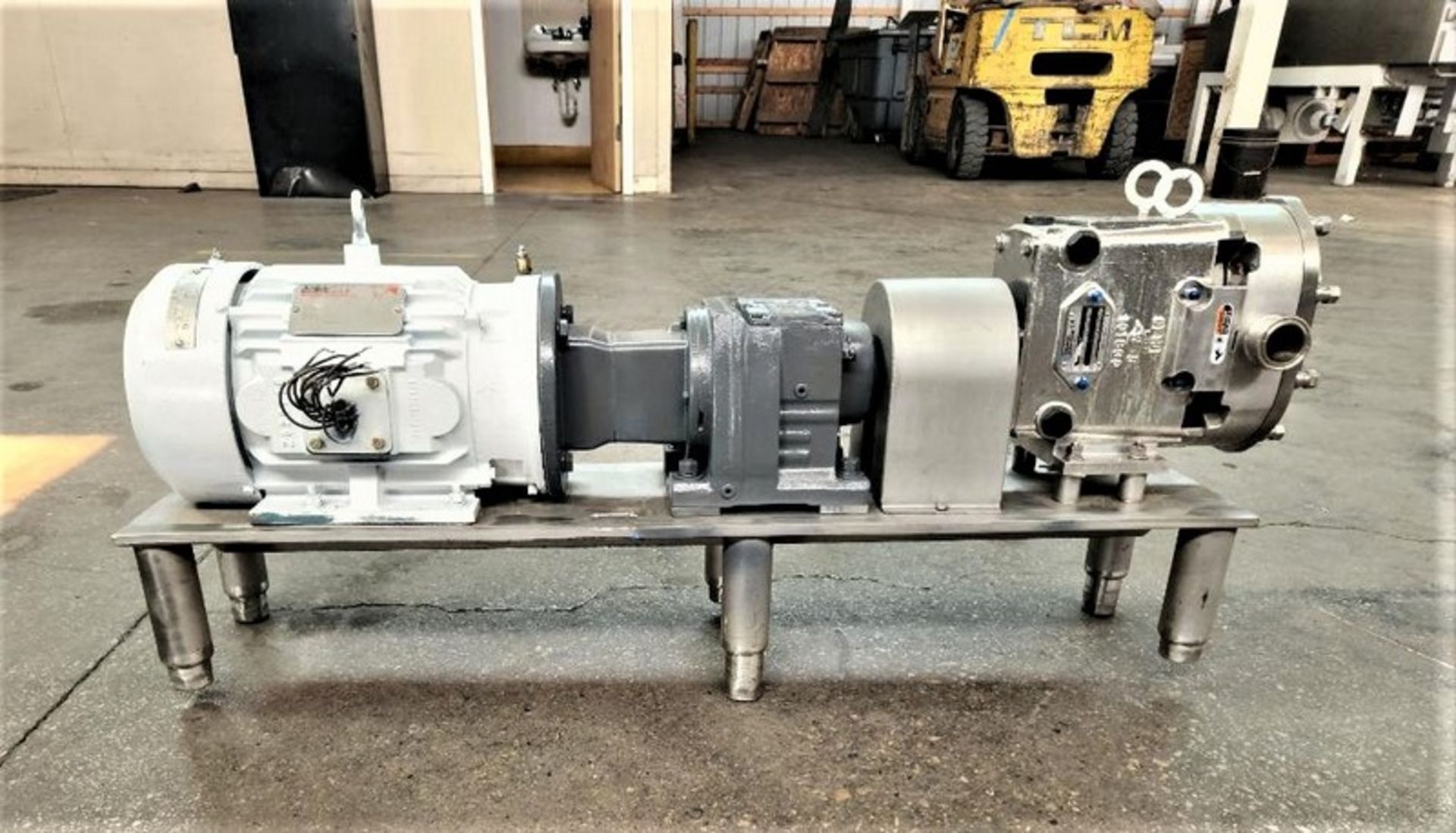 Waukesha S/S Sanitary Positve Displacement Pump, Model 030 U2, S/N 1000002742227. - Image 4 of 18