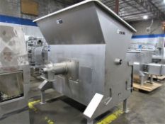 Weiler 2,000 lb. S/S Constant Flow Hopper, Model CFH, S/N 91289 with Feed Tray, Hopper Capacity 2,