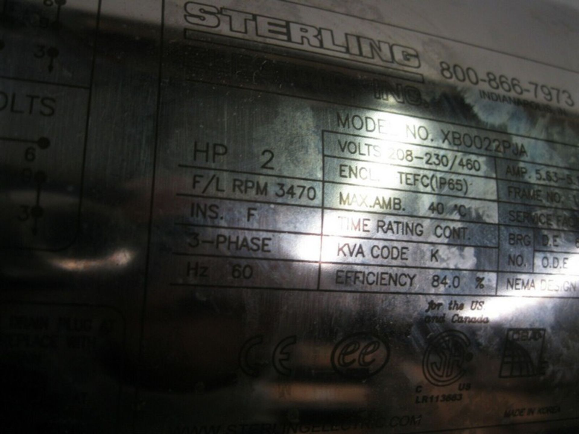 2" x 1-1/2" Waukesha Cherry-Burrell SPX 2065LV Centrifugal Pump NEW - Bild 7 aus 8