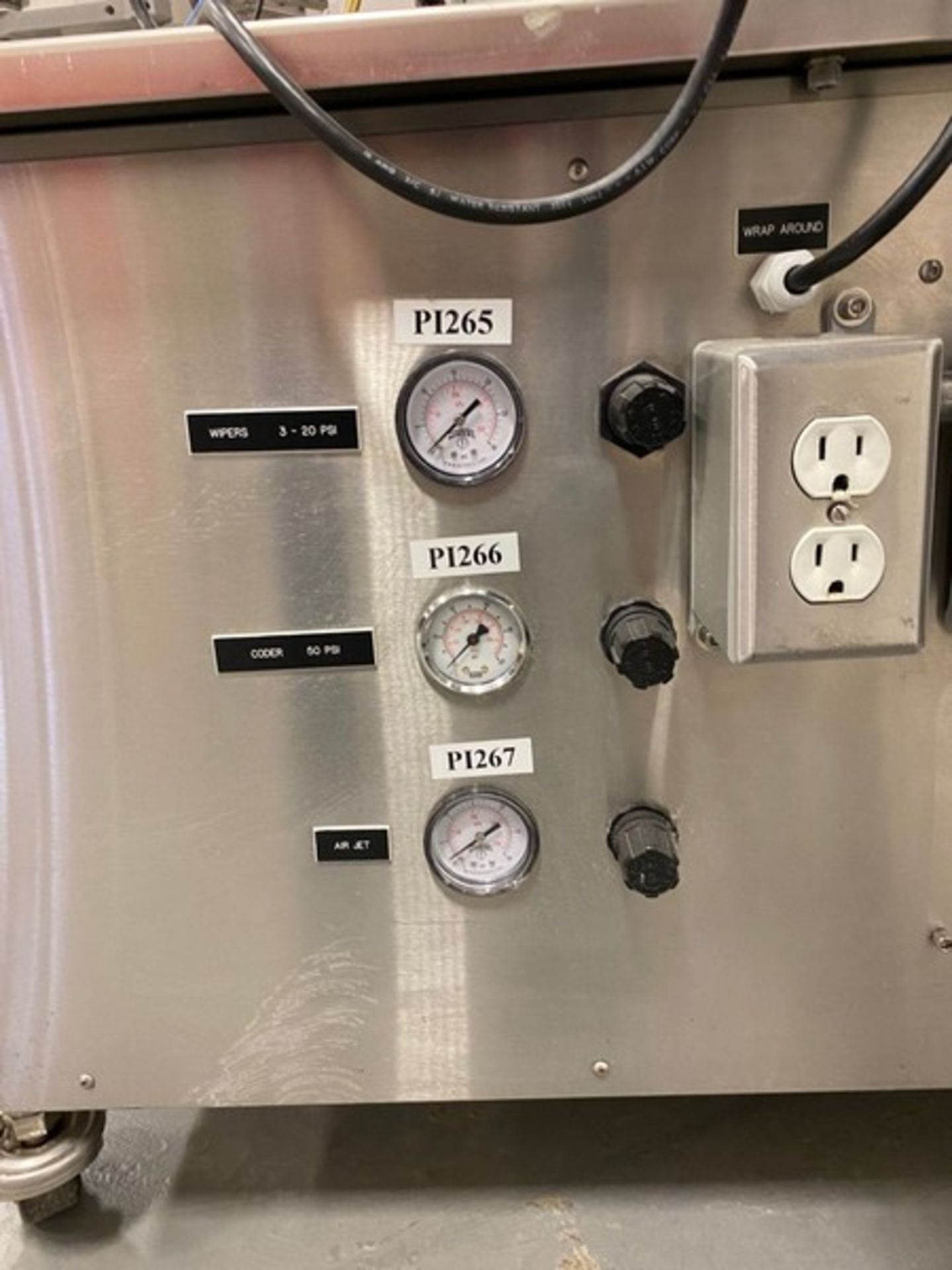 NJM CLI Labeler. Model: UNI510E-S009, Serial: 63099EA.1, 120 Volts, 60 Hz, Single Phase, 90 PSI. - Image 5 of 6