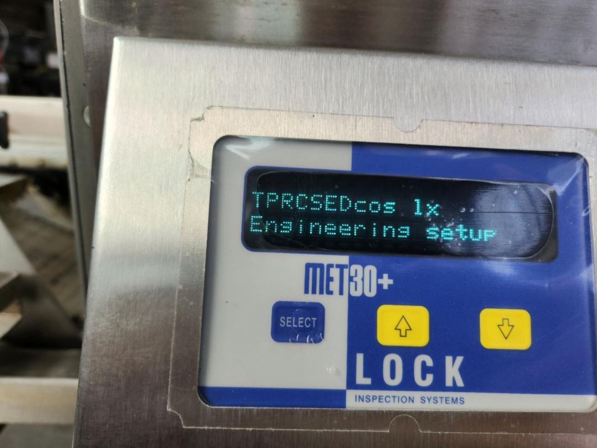 Lock Met 30+ Metal Detector -- 10" W x 4" H Apperature; 8" W Intralox Belt; 3" Product Clearance; - Image 10 of 18