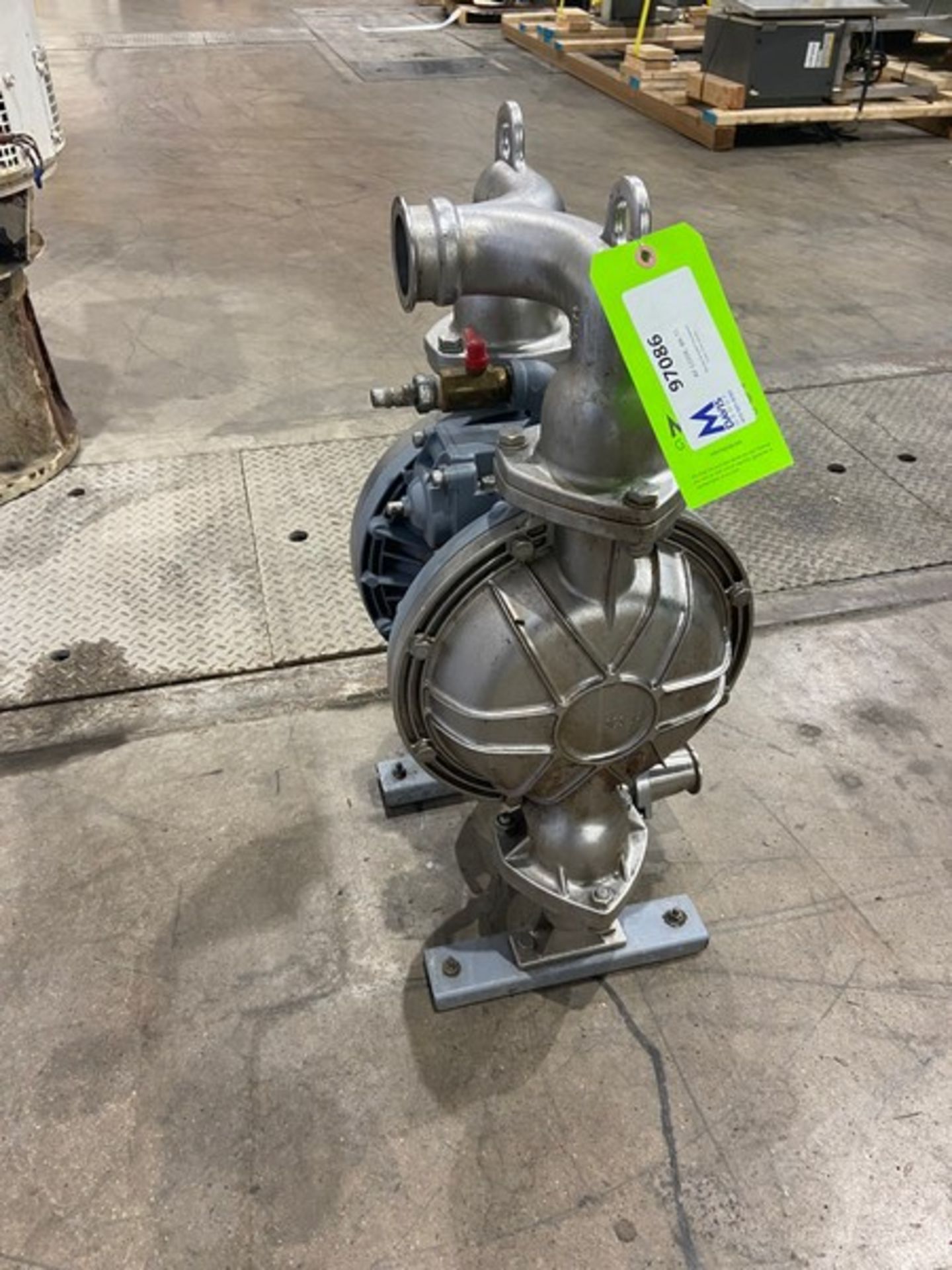 S/S Aprox. 2" Diaphragm Pump (INV#97086) (Located @ the MDG Auction Showroom 2.0 in Monroeville, PA) - Image 6 of 6