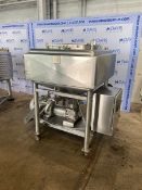 APV Crepaco Aprox. 100 Gal. S/S Liquifier, S/N E-7918, Jacket 95 PSIG @ 350 F, with 25 hp Motor,
