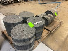 (7) Rolls of Plastic Conveyor Belt, 20" W (LOCATED IN CRYSTAL CITY, TX)