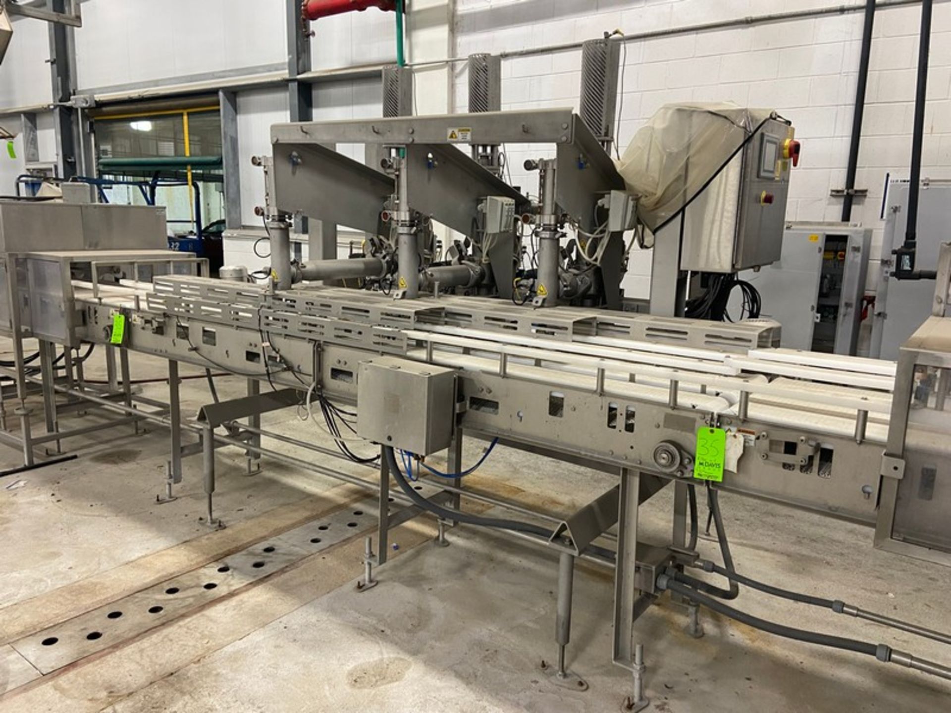 2016 Marlen Can Filler, S/N 6461008-003, with 3-Straight Sections of Conveyor, with Aprox. 6" W