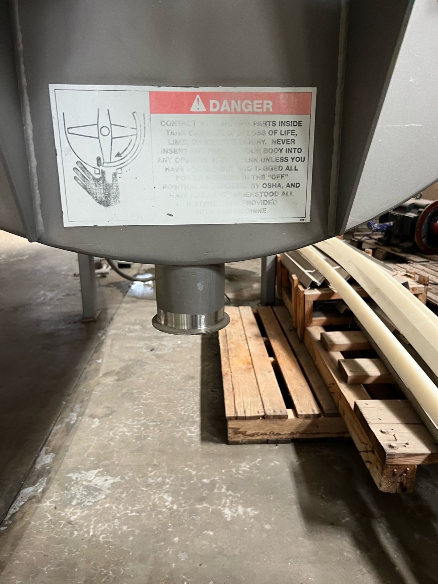 2009 American Process Systems S/S Ribbon Blender, M/N U100 6629, S/N 6629, Equip. Type: DPB-100, - Image 17 of 19