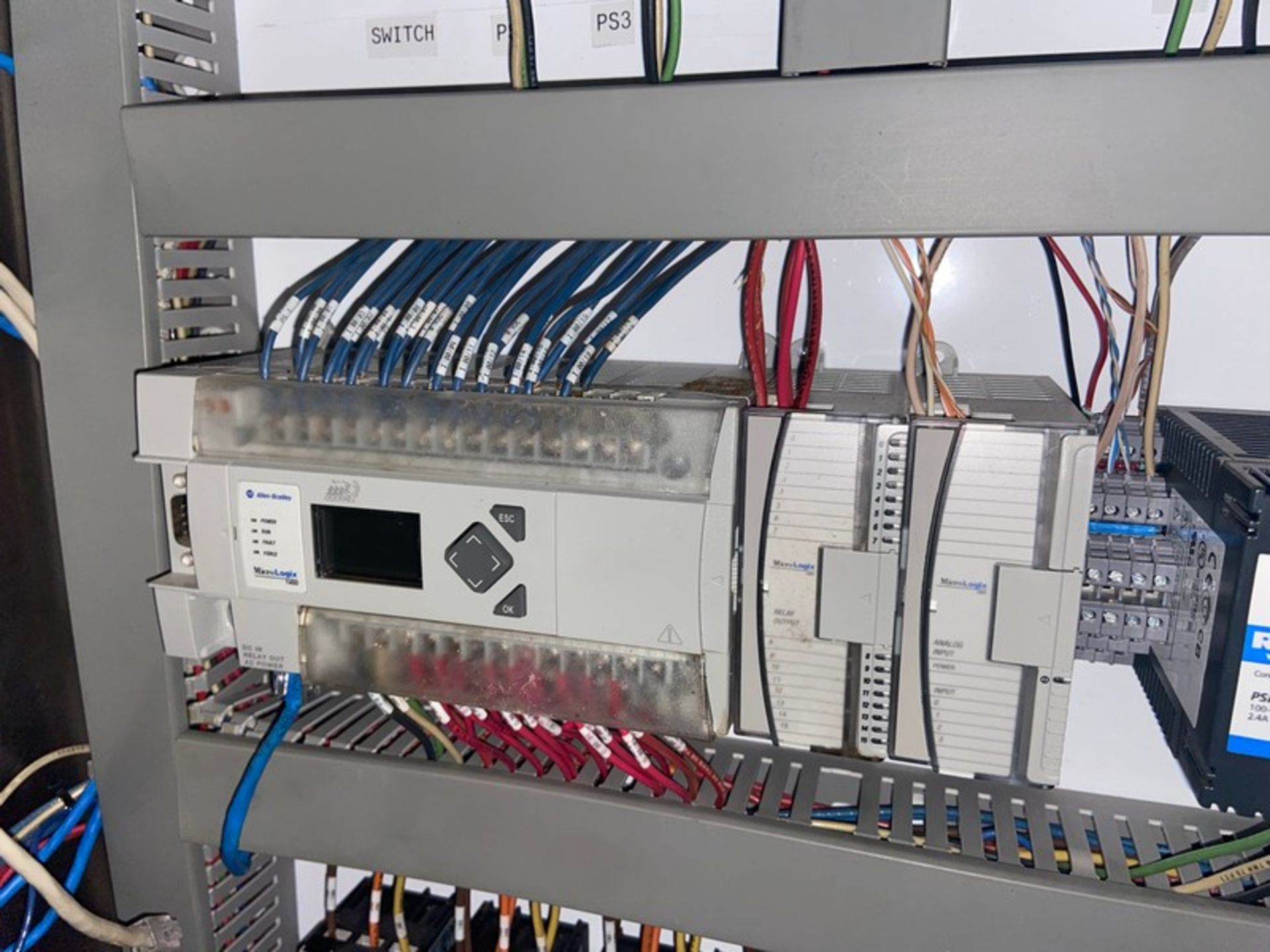 S/S Control Panel, with Contents Includes Allen-Bradley Micro-Logix 1400 PLC with Other Assorted - Image 3 of 4