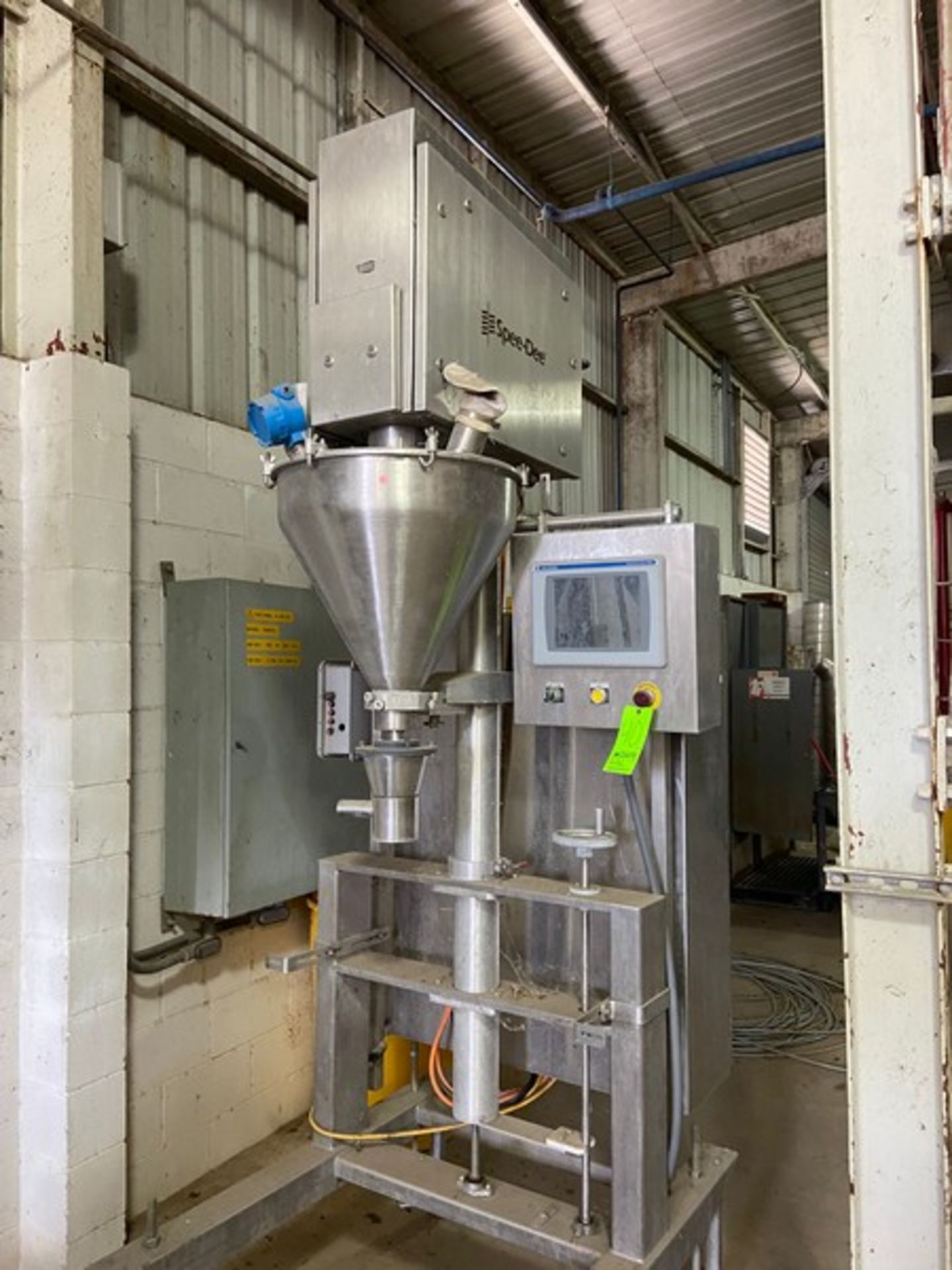 Speed-Dee Packaging Machinery Inc. S/S Volumetric Filler, with S/S Funnel, with Allen-Bradley - Image 2 of 11