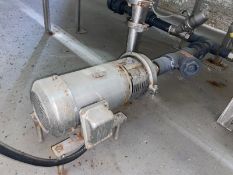 Alpha Laval Aprox. 5 hp Centrifugal Pump, with Bussmann Safety Switch (LOCATED IN CRYSTAL CITY, TX)