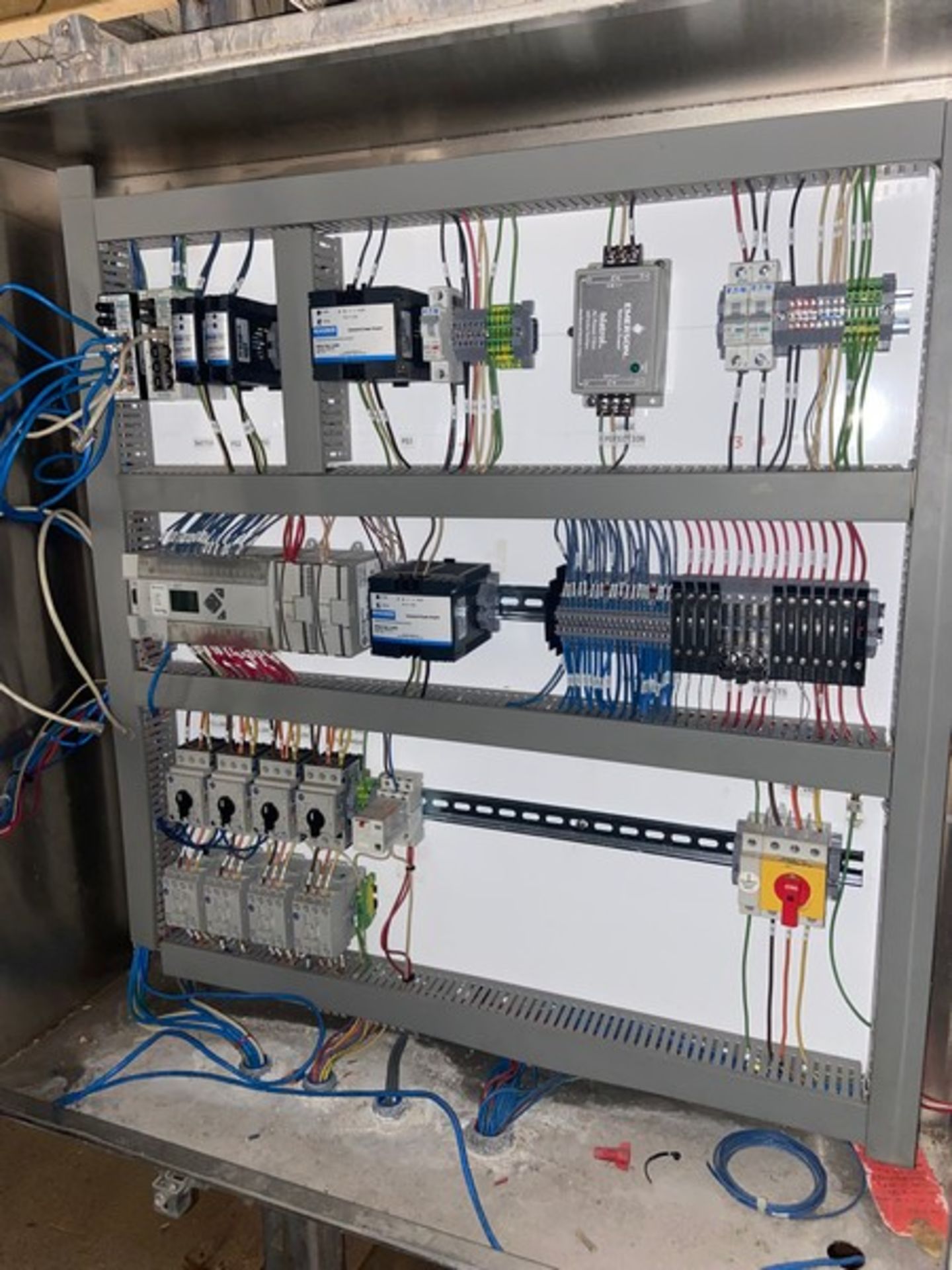 S/S Control Panel, with Contents Includes Allen-Bradley Micro-Logix 1400 PLC with Other Assorted - Image 2 of 4