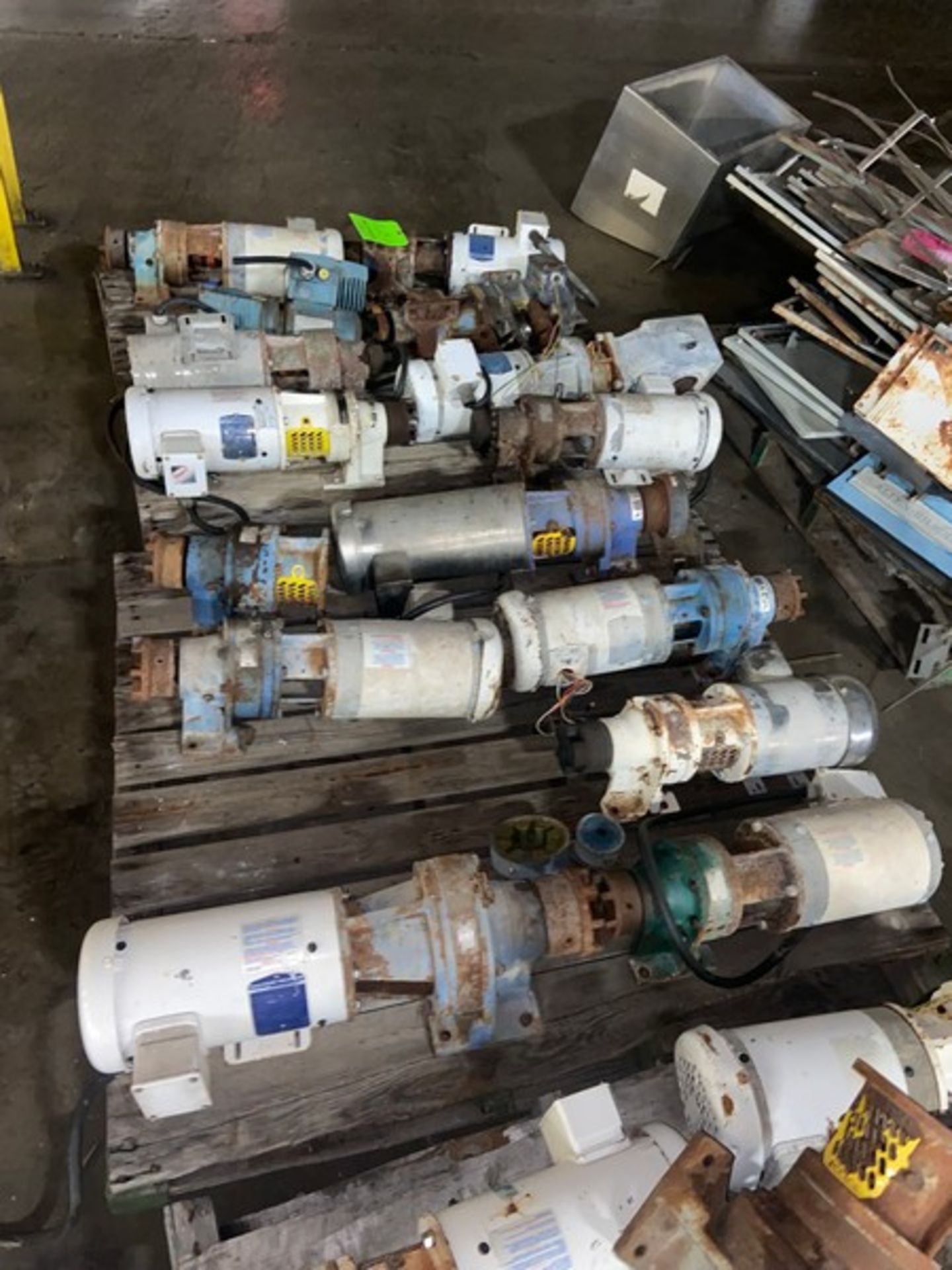 (3) Pallets of Assorted Motors & Drives, Assorted hp & Styles (LOCATED IN CRYSTAL CITY, TX) - Image 3 of 3