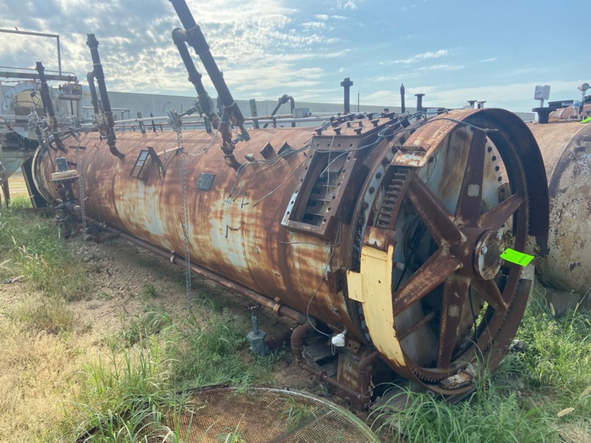 Allpax Horizontal Retorts, Overall Dims.: Aprox. 300" L x 60" Dia. (LOCATED IN CRYSTAL CITY, TX) - Image 5 of 10