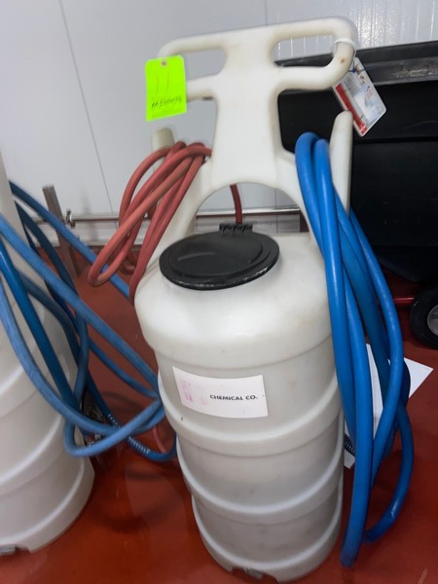 Hydrite Chemical Co. Portable Foamer, Plastic Design, Mounted on Casters, with Associated Hoses & - Image 2 of 3