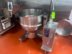 Groen 60 Gal. S/S Kettle, M/N T/60, S/N 73935, Natural Gas, Input Rate (BTUH), 150,000, Manifold Gas