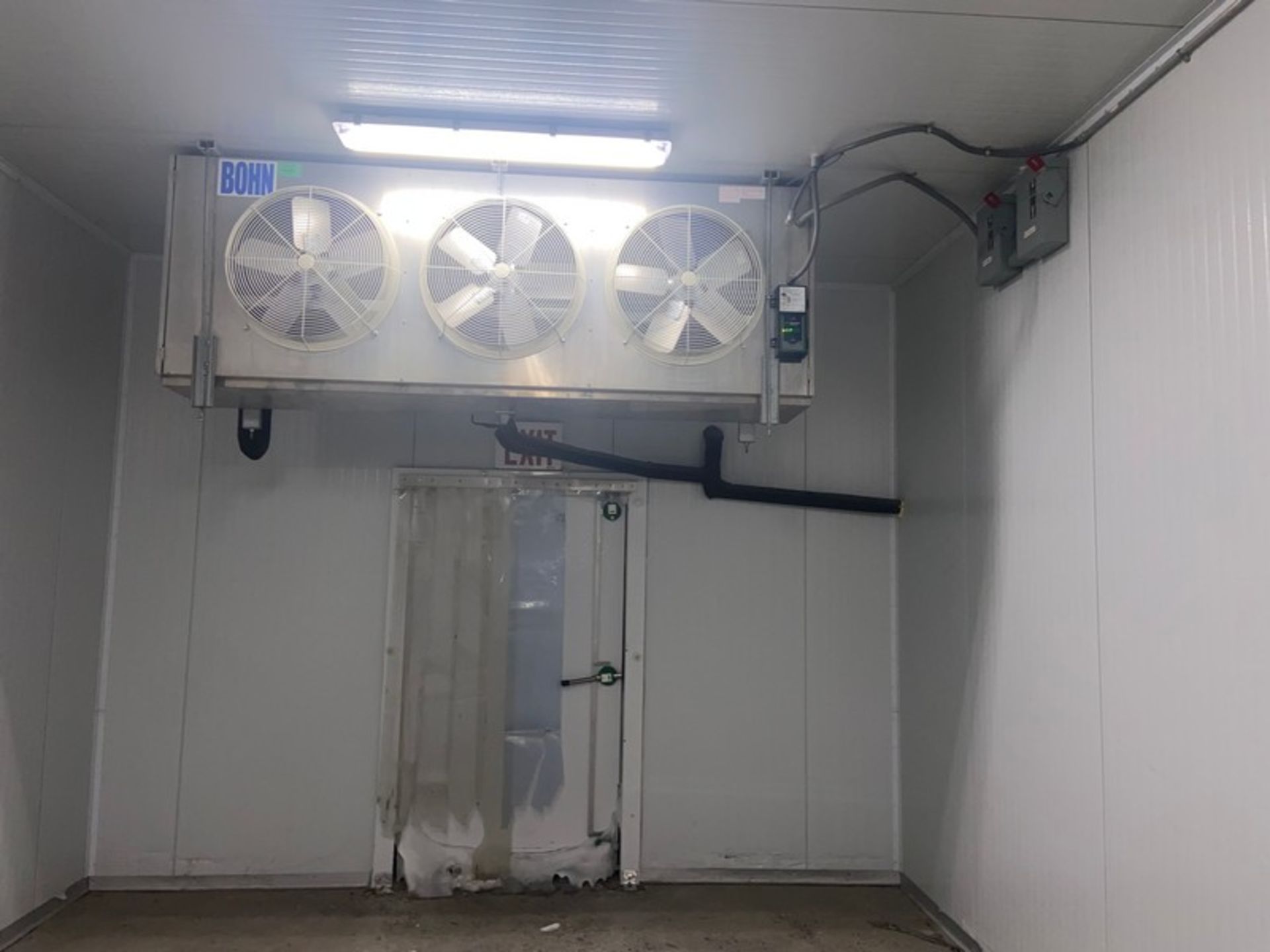 Walk-In Blast Freezer, Overall Dims.: Aprox. 35 ft. L x 14 ft. W x 11 ft. H, with (2) Bohn 3-Fan - Bild 3 aus 12