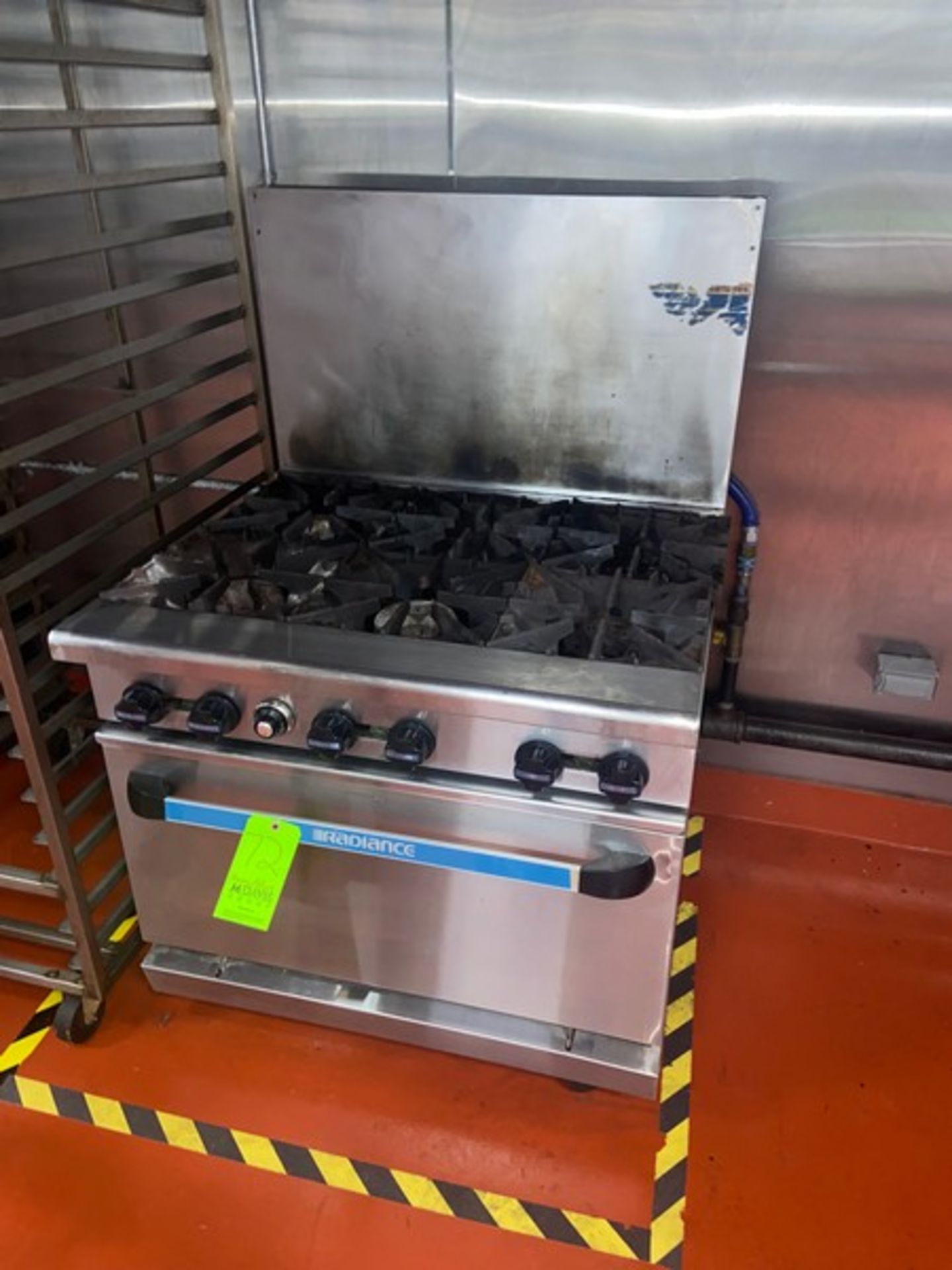 Radiance S/S Stove Top & Oven, M/N TAR-6, S/N R616040023, Input BTU- 35,000, Type Gas: LNG, - Image 2 of 6