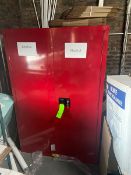 Double Door Storage Cabinet, with (2) Hinge Doors (NOTE: Previously Stored Alcohol) (LOCATED IN