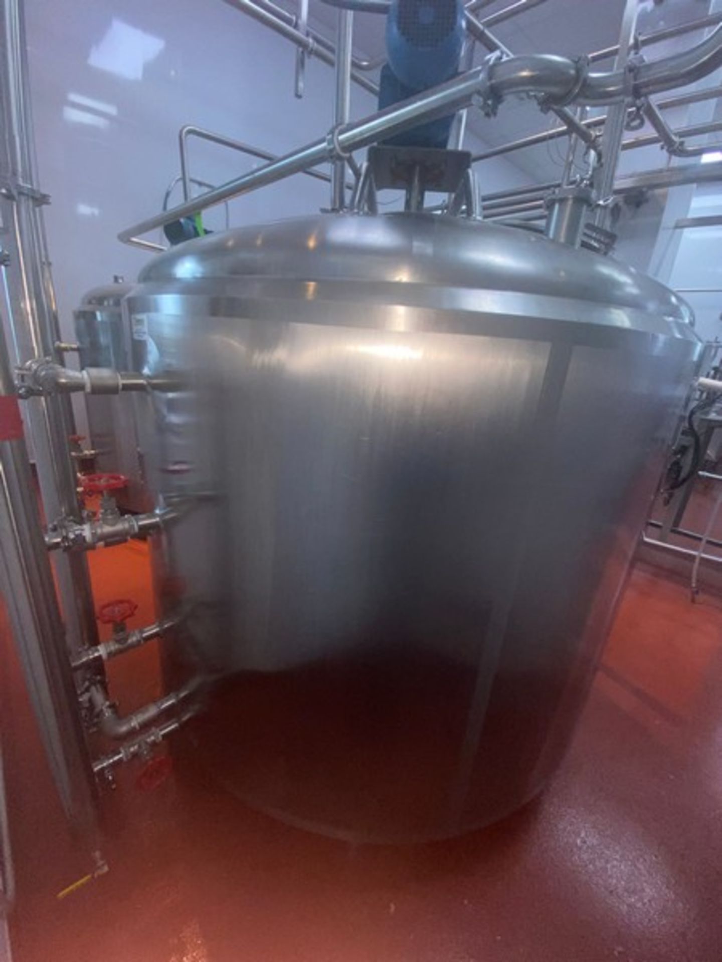 Cherry-Burrell 500 gal. S/S Processor, Fully Jacketed with Sides & Bottom Jacket, with S/S - Image 6 of 15