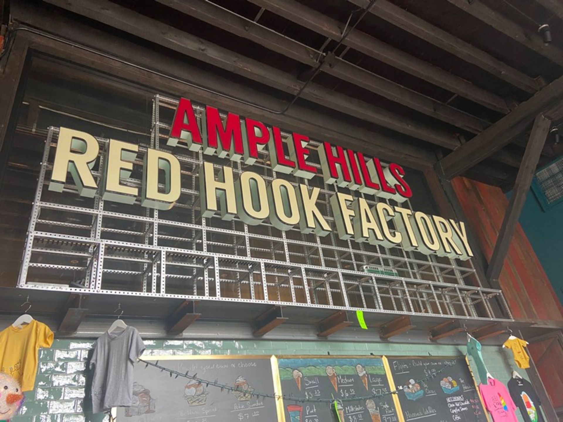 Ample Hills Red Hook Factory In-Store Sign (LOCATED IN RED HOOK BROOKLYN, N.Y.) - Image 2 of 2