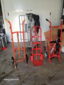 (3) Hand Trucks (LOCATED IN RED HOOK BROOKLYN, N.Y.)(RIGGING, LOADING, & SITE MANAGEMENT FEE: $25.00