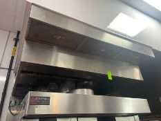 Accurex S/S Hood System, with Internal Lights, Ceiling Mounted (LOCATED IN RED HOOK BROOKLYN, N.Y.)