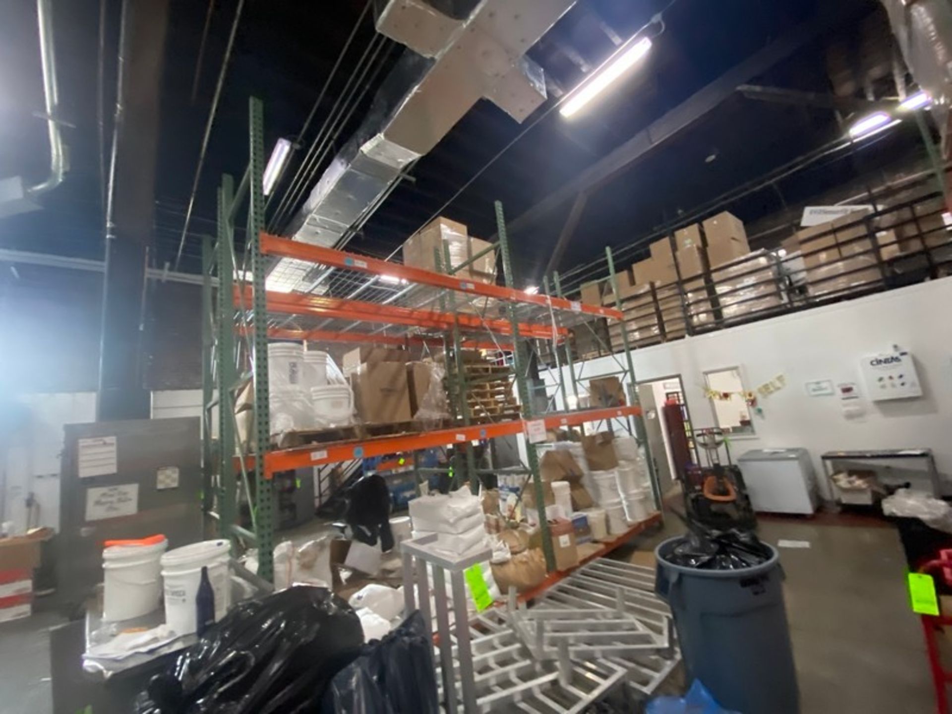 4-Sections of Pallet Racking, with Uprights & (4) Pair of Cross Beams(LOCATED IN RED HOOK - Image 2 of 3