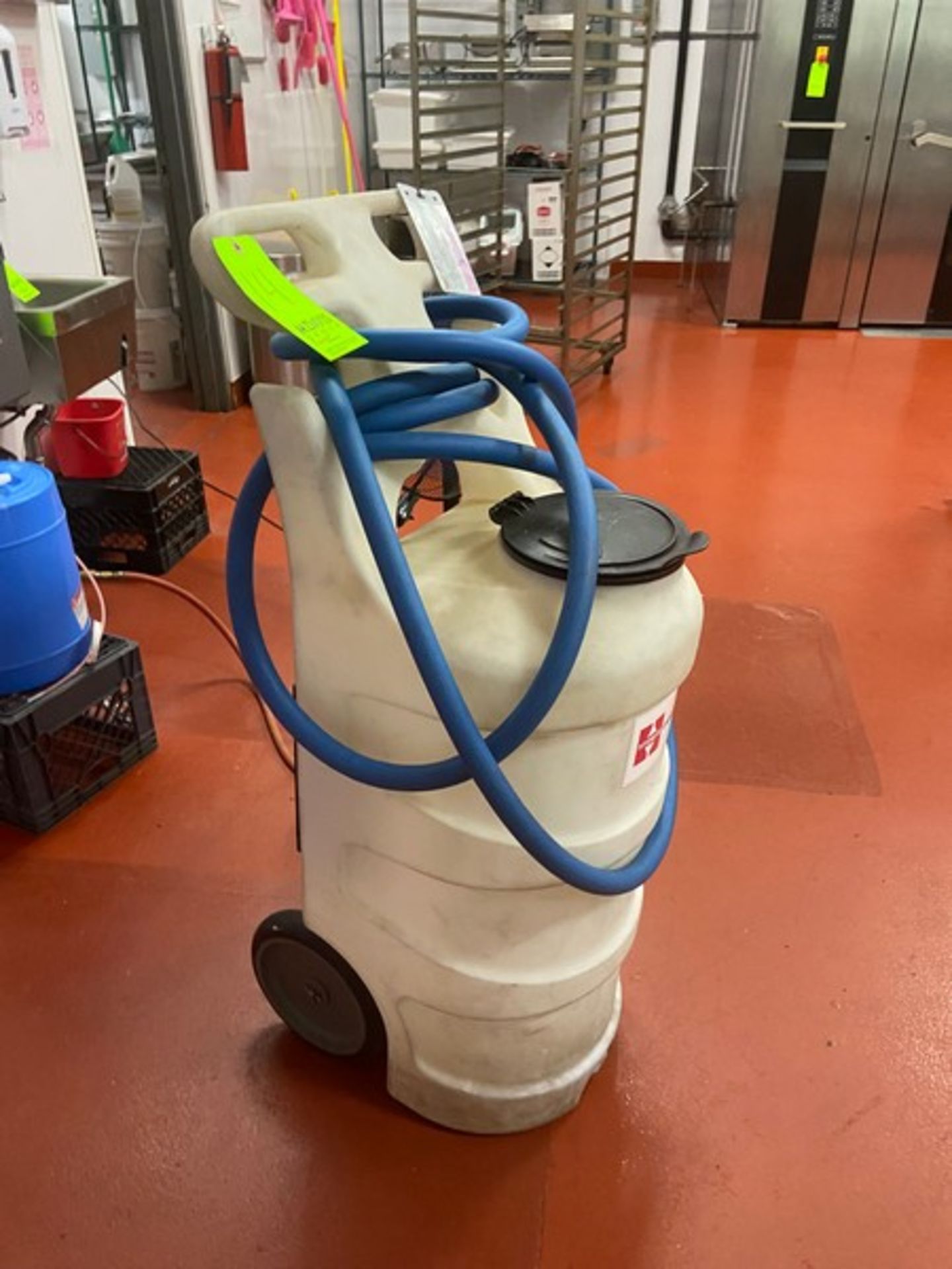 Hydrite Chemical Co. Portable Foamer, Plastic Design, Mounted on Casters, with Associated Hoses & - Image 2 of 4