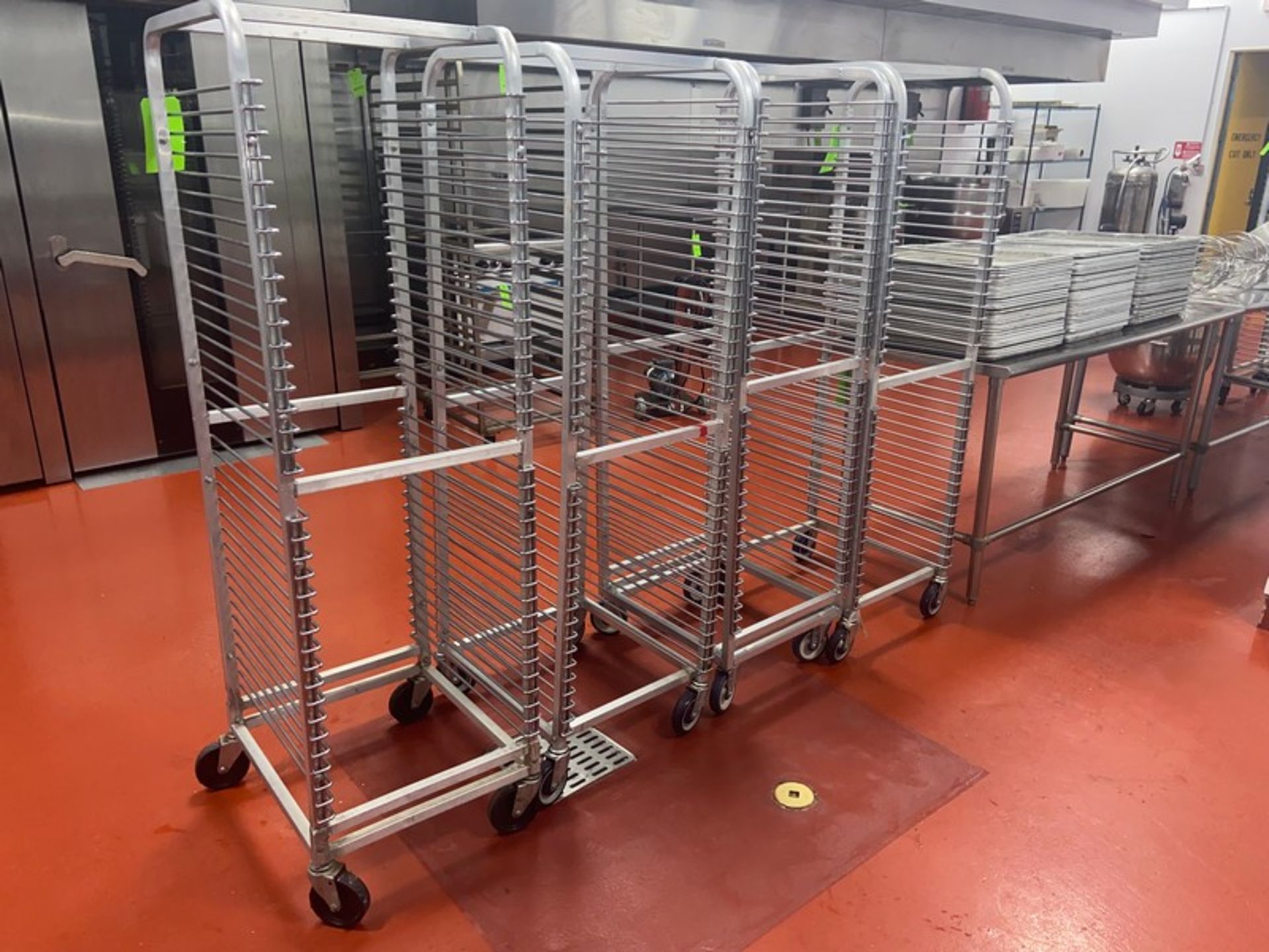 (4) Channel Baking Pan Racks, with (36) Pan Slots, Overall Dims.: Aprox. 25" L x 20-1/2" W x 70" - Bild 3 aus 3