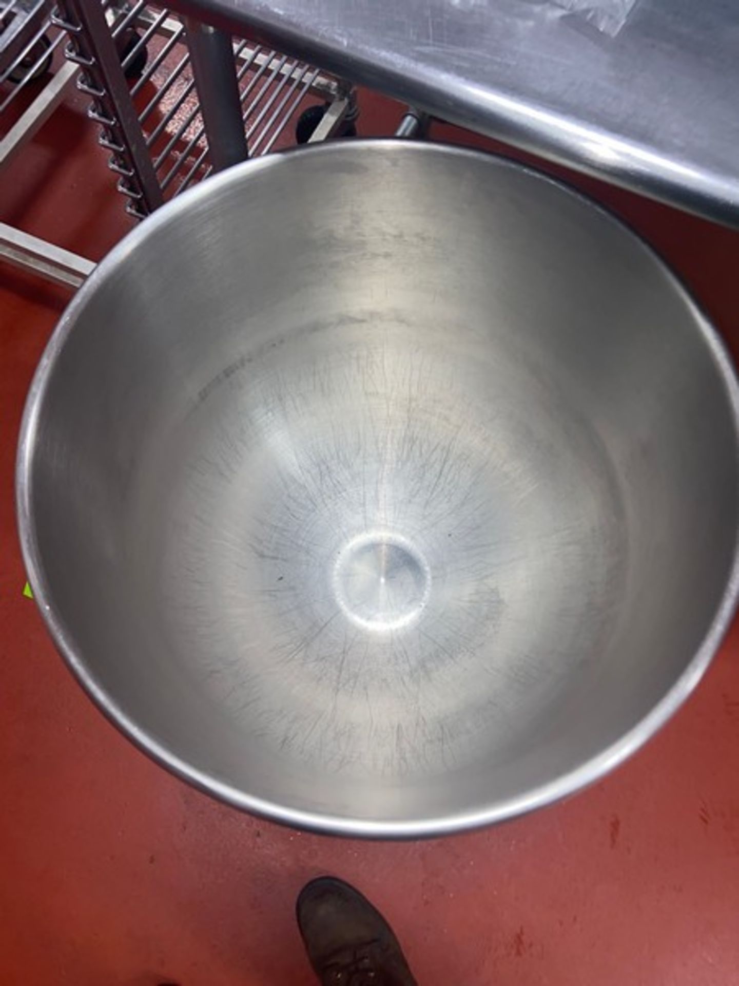 S/S Mixing Bowl, with Bowl Skate, Internal Dims. of Bowl: Aprox. 22" Dia. x 24" Deep (LOCATED IN RED - Image 3 of 3