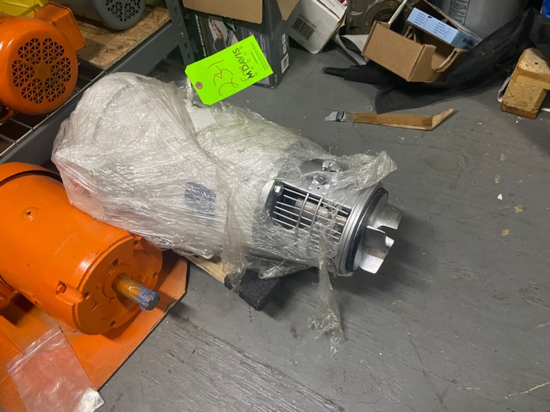 Aprox. 10 hp Centrifugal Pump, with Baldor Motor (NOTE: Missing Head)(LOCATED IN RED HOOK