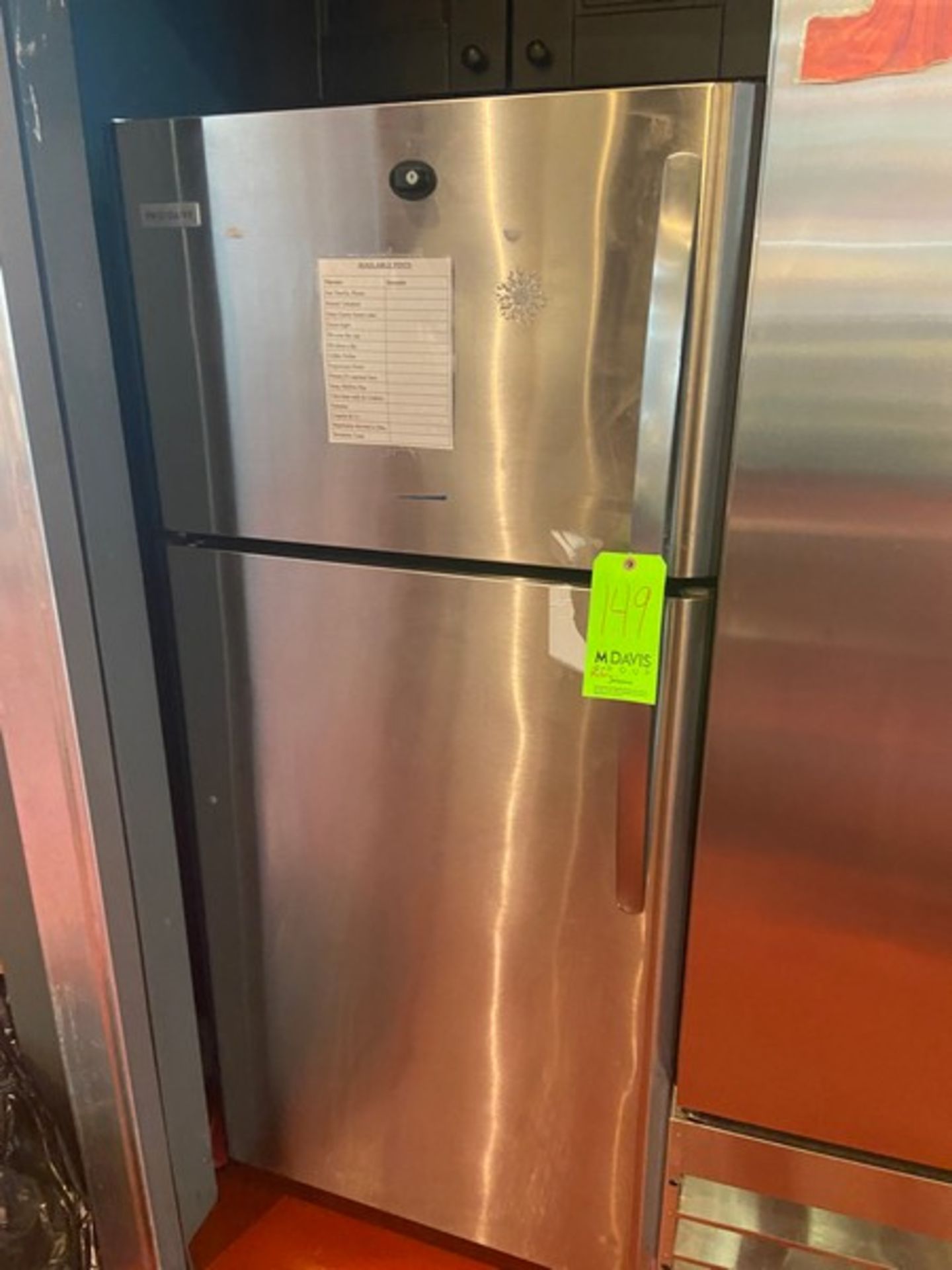 S/S Refrigerator & Freezer (LOCATED IN RED HOOK BROOKLYN, N.Y.) - Bild 2 aus 2