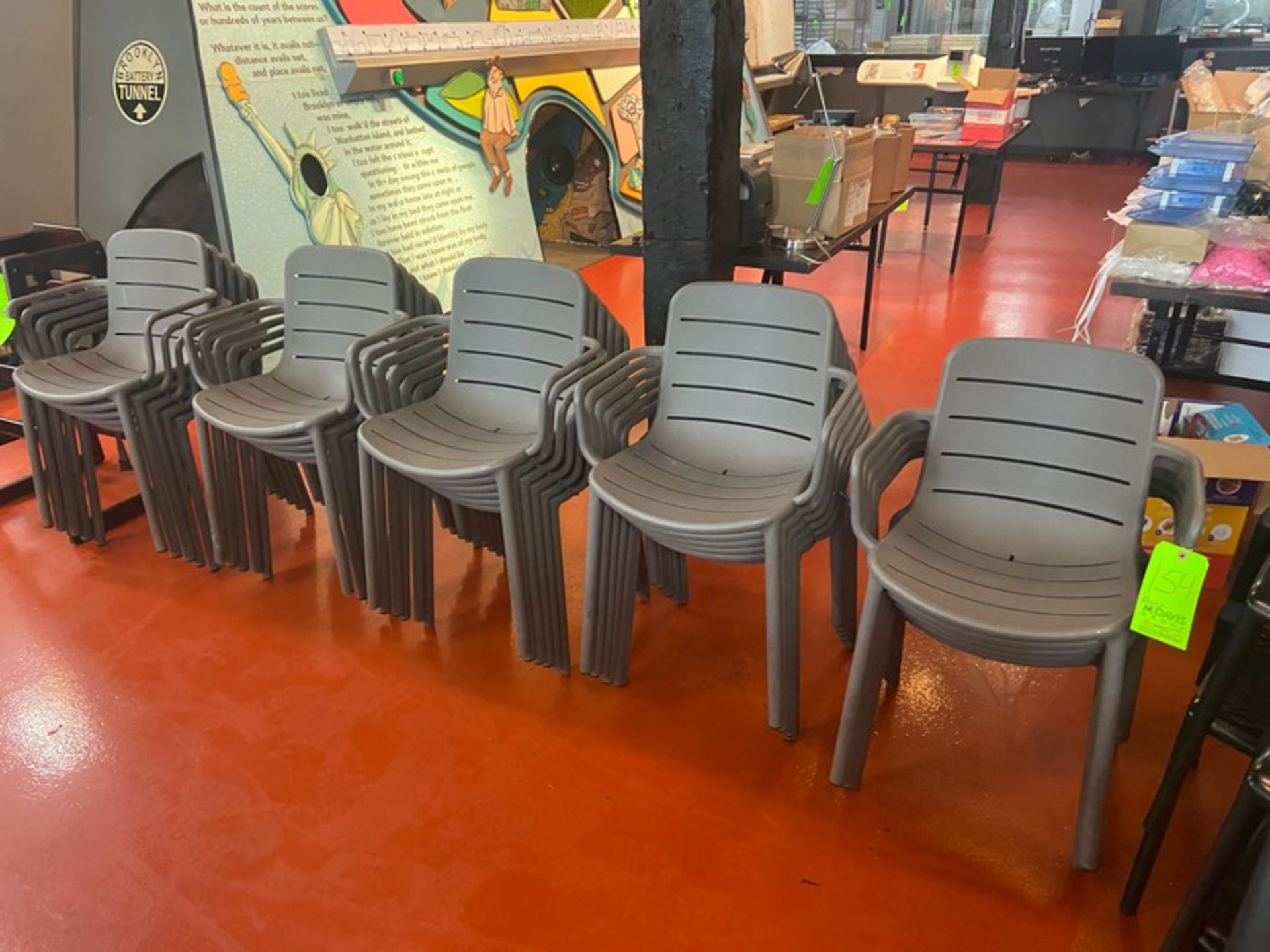 (25) Rubber Coating Chairs (LOCATED IN RED HOOK BROOKLYN, N.Y.) - Image 2 of 3