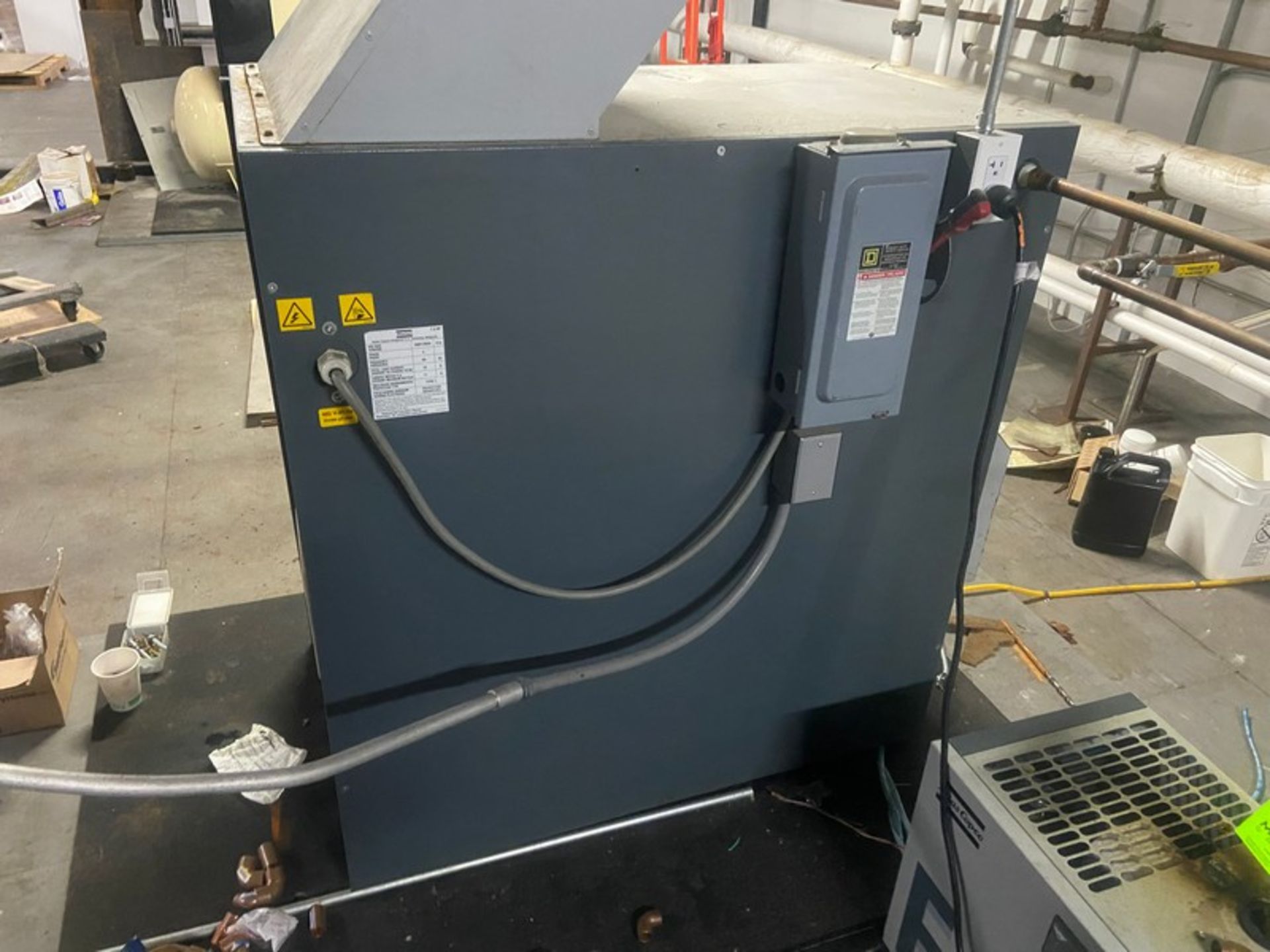 2009 Atlas Copco Air Compressor, M/N GA5VSD, S/N CAI700678, with 2021 Air Dryer (LOCATED IN RED HOOK - Bild 5 aus 11