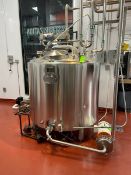 ANCO Equipment 500 Gal. Legal Pasteurizer System, Includes 500 Gal. S/S Tank, M/N BP-DT, S/N 500-