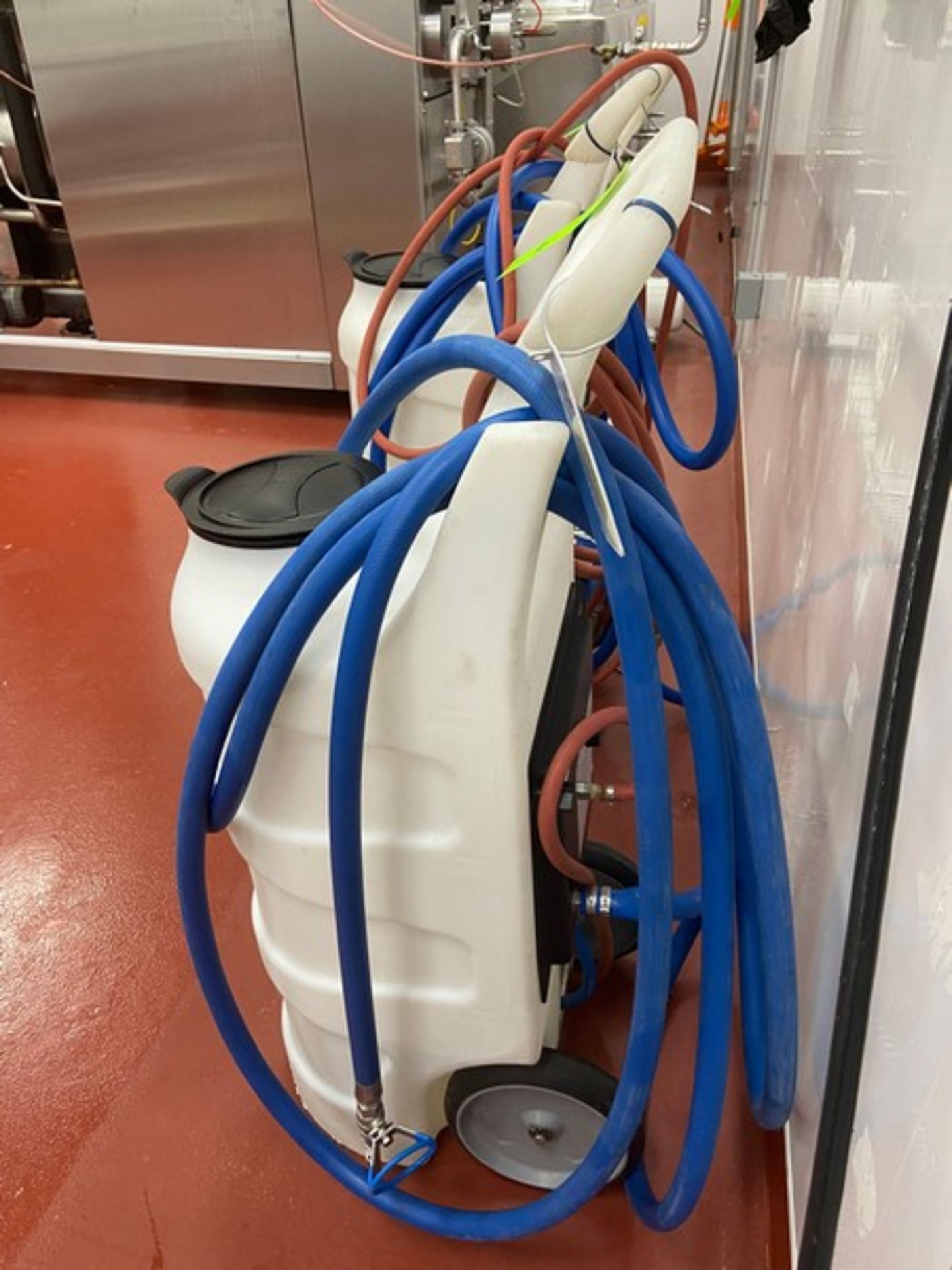 Hydrite Chemical Co. Portable Foamer, Plastic Design, Mounted on Casters, with Associated Hoses & - Image 3 of 3