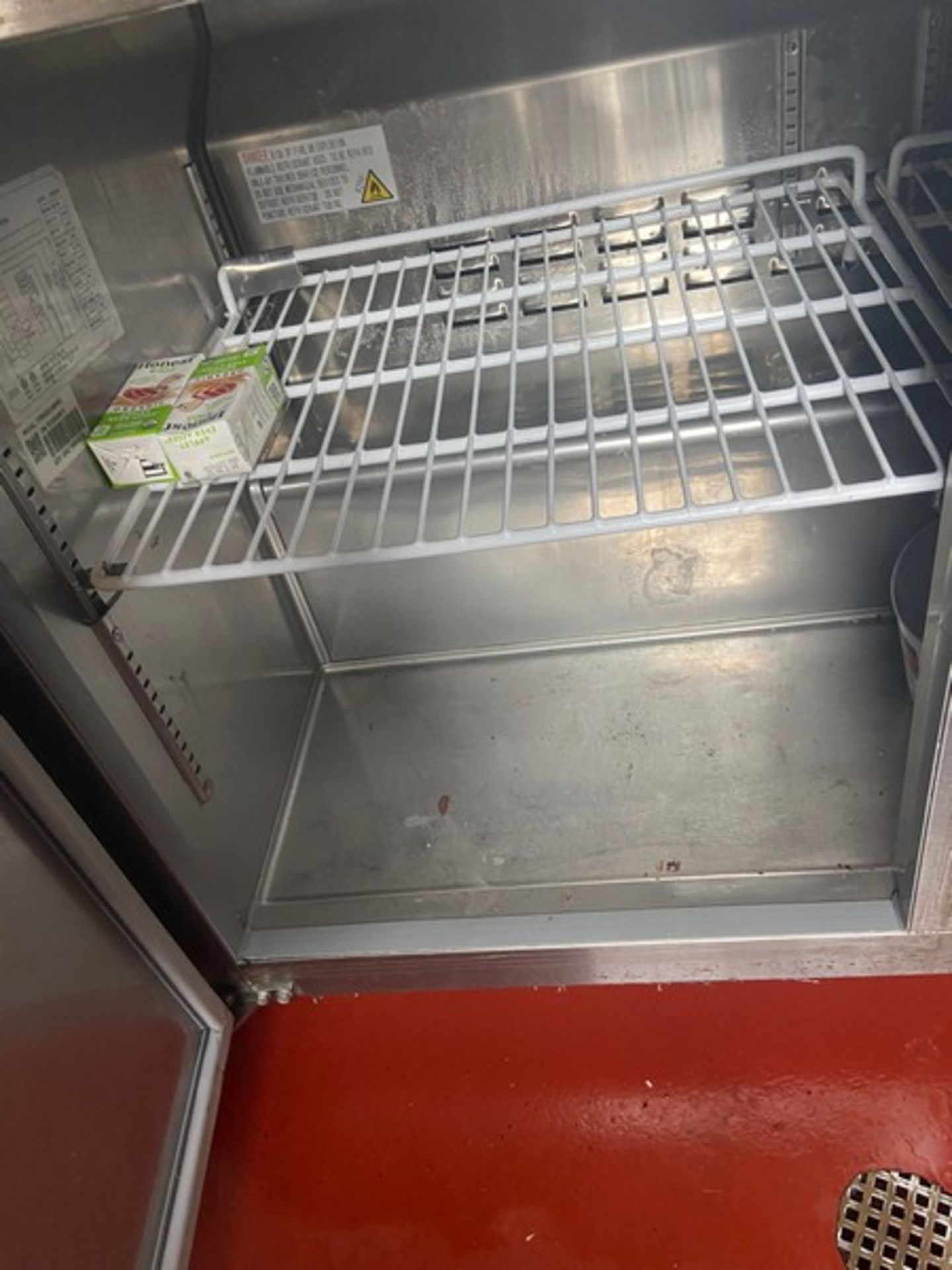 AVANTCO 2-Door S/S Refrigerator, Overall Dims.: Aprox. 47" L x 30" W x 33" H (LOCATED IN RED HOOK - Bild 4 aus 5