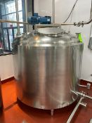 Cherry-Burrell 500 gal. S/S Processor, Fully Jacketed with Sides & Bottom Jacket, with S/S