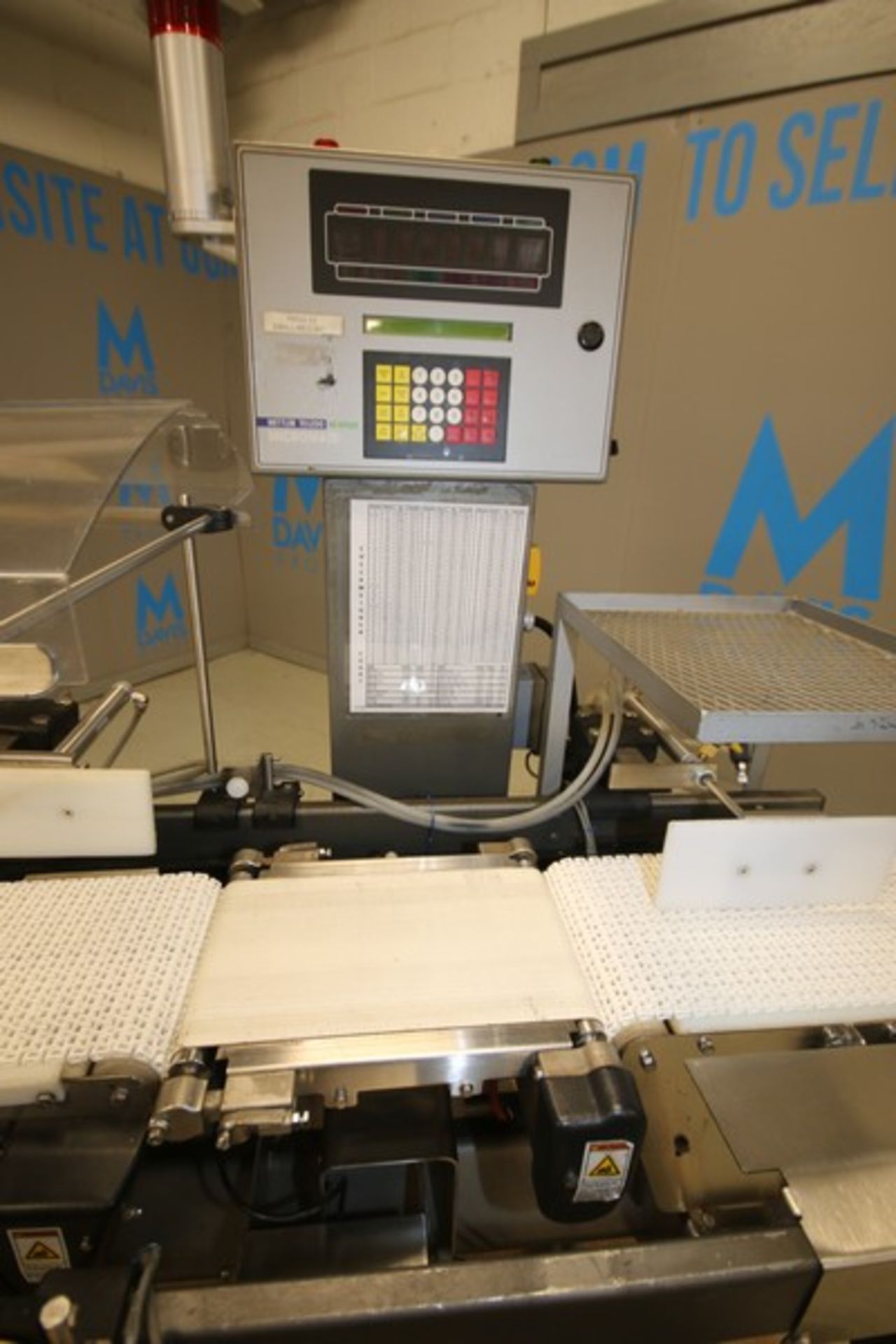 Mettler Toledo / Safeline Checkweigher / Metal Detector System, Checkweigher - Model #MM, S/N S - Image 9 of 11