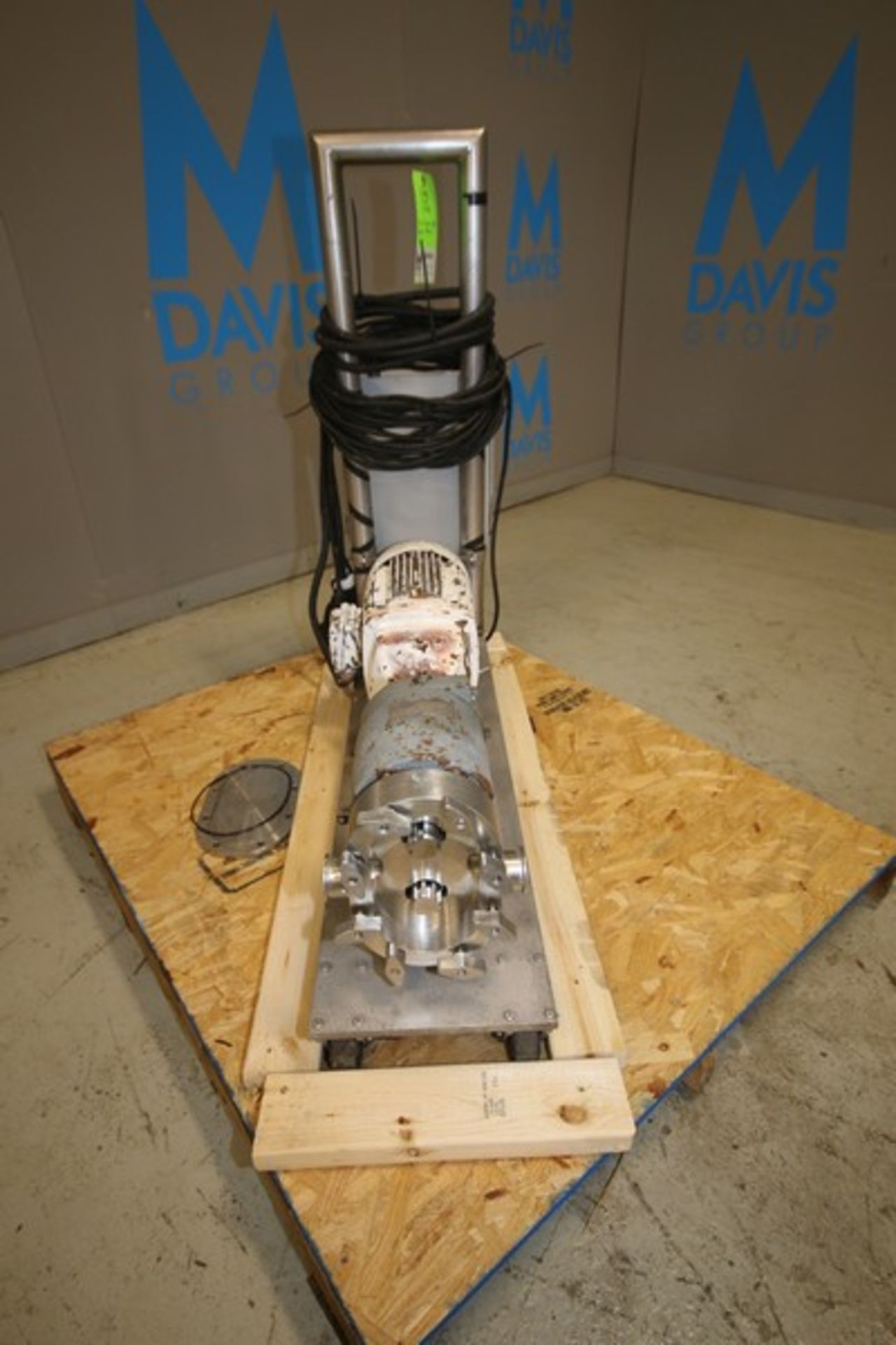 Tri Clover Positive Displacement Pump, Model PR25-1 1/2 - MUC4-SL-S, SN Y1534, with 1 1/2" CT S/S - Image 2 of 5