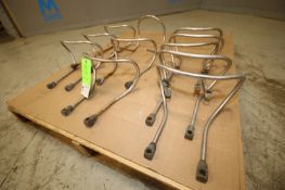 Lot of (10) S/S Hose Racks (INV#96729) (Located @ the MDG Auction Showroom in Pgh., PA)(Loading,