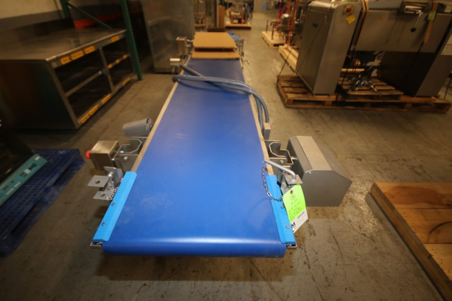 2019 Alimec Aprox. 150" L x 19 1/2" W x 34" H S/S Belt Conveyor, SN 813-80, with Bauer S/S Drive - Image 2 of 5