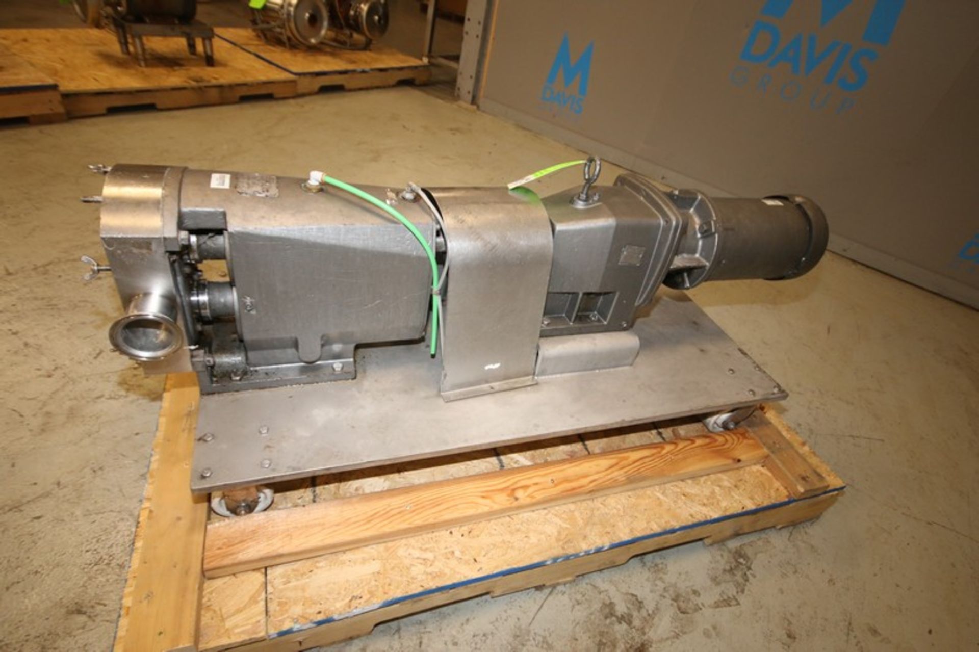 Alfa Laval Positive Displacement Pump, Model SRUSNDL, SN 01-8-9533A, with 3" CT S/S Head, Rotors, - Image 3 of 10