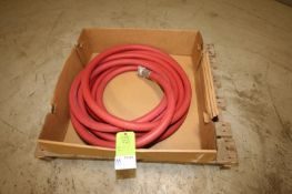 Roll of Aprox. 1.5" Hose with Connectors (INV#99129) (Located @ the MDG Auction Showroom in Pgh.,