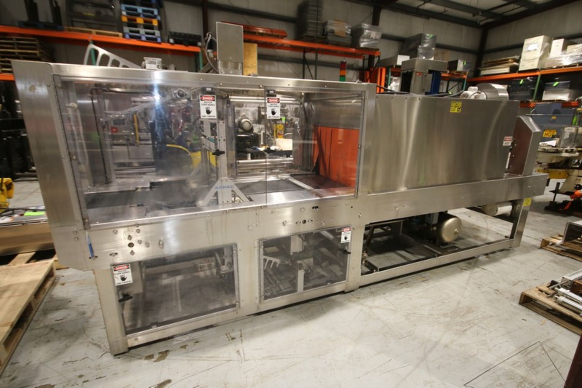 Arpac S/S Shrink Wrapper/Bundler, Model 55TW-24SS, SN 4934, with 16" H Product Height, 2" W Belt, - Image 4 of 14