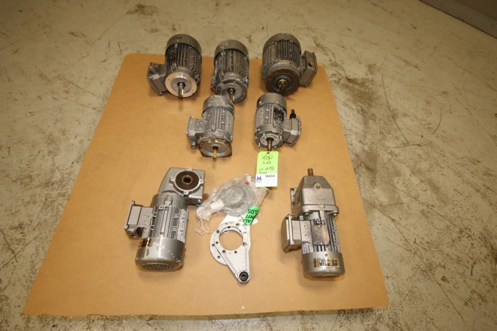 Lot of (7) Nord Small Gear Drives & Motors, Mostly 1/2 hp, 230/460V (INV#96654) (Located @ the MDG